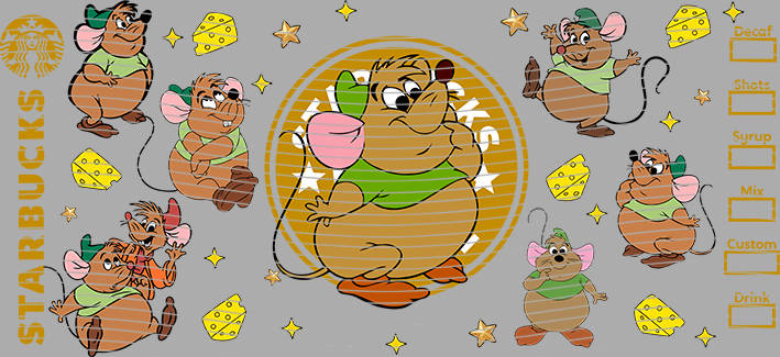 16oz Disney style-D-1347